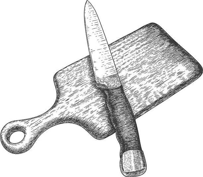 چاقو آشپزخانه