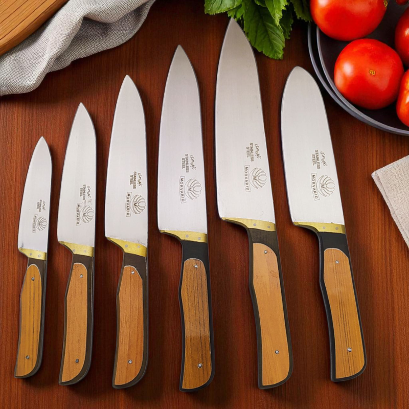 ست چاقو مروارید زنجان